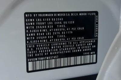 2026 Volkswagen Tiguan SEL R-Line Turbo