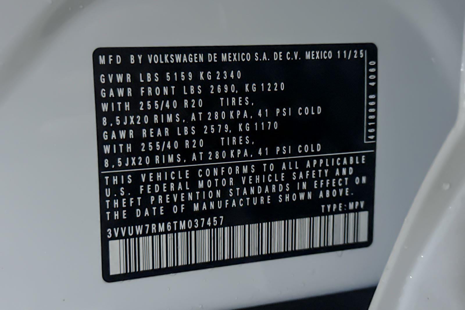 2026 Volkswagen Tiguan SEL R-Line Turbo