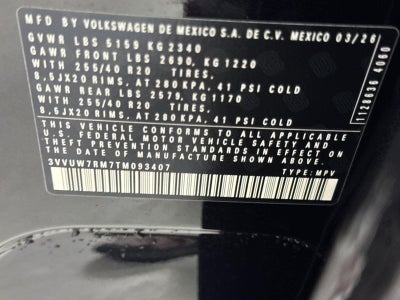 2026 Volkswagen Tiguan SEL R-Line Turbo