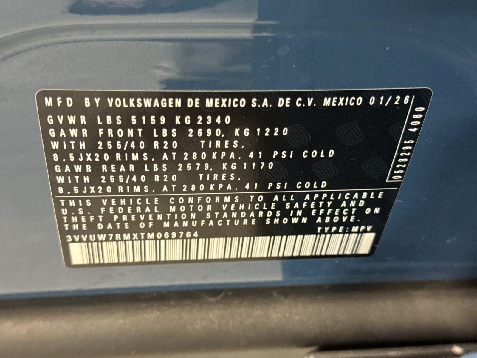 2026 Volkswagen Tiguan SEL R-Line Turbo