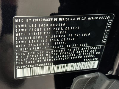 2026 Volkswagen Taos SE
