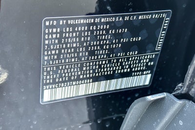 2026 Volkswagen Taos SE