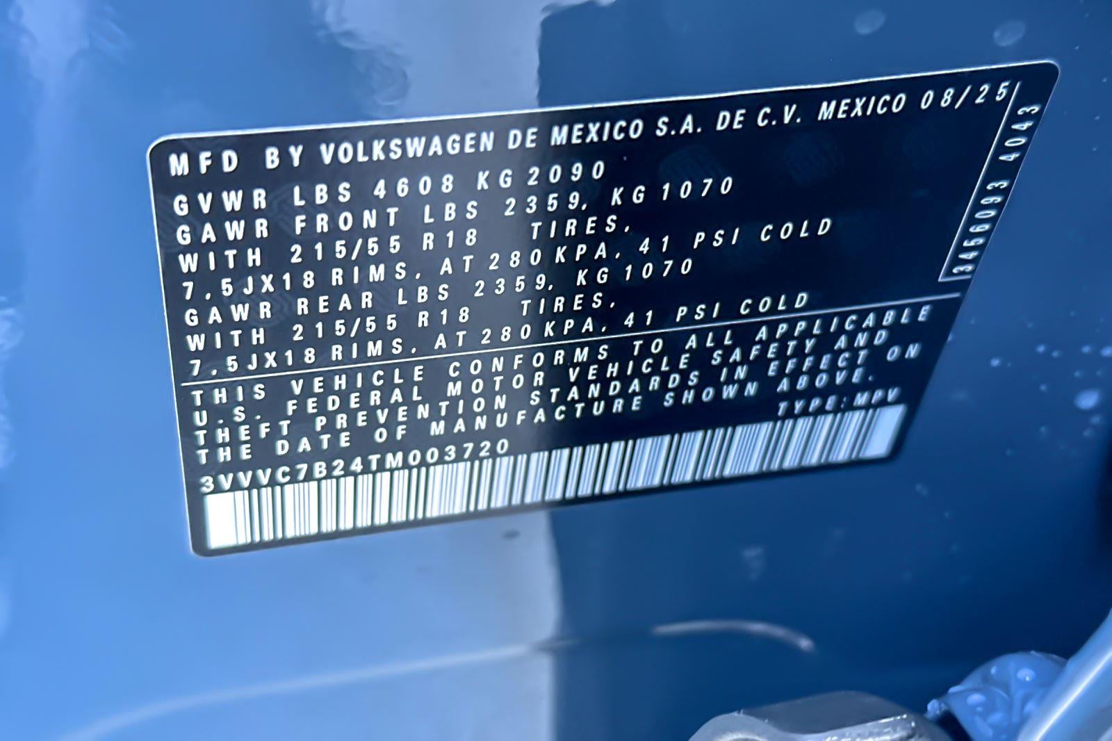 2026 Volkswagen Taos SE