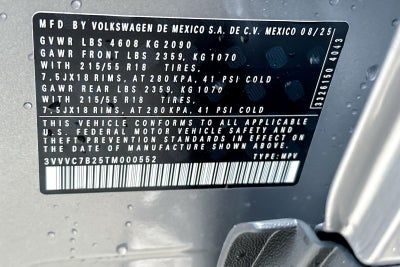 2026 Volkswagen Taos SE