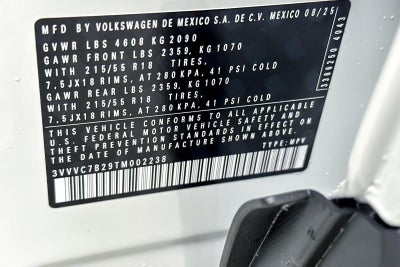 2026 Volkswagen Taos SE