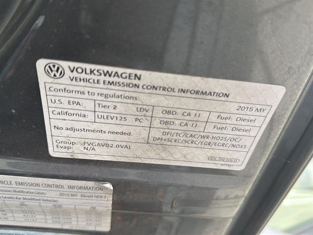 2015 Volkswagen Golf TDI S