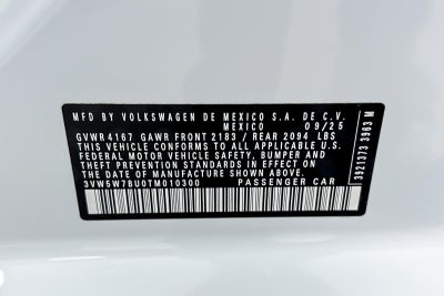 2026 Volkswagen Jetta S