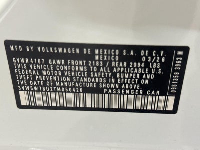 2026 Volkswagen Jetta S