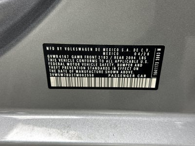 2026 Volkswagen Jetta S