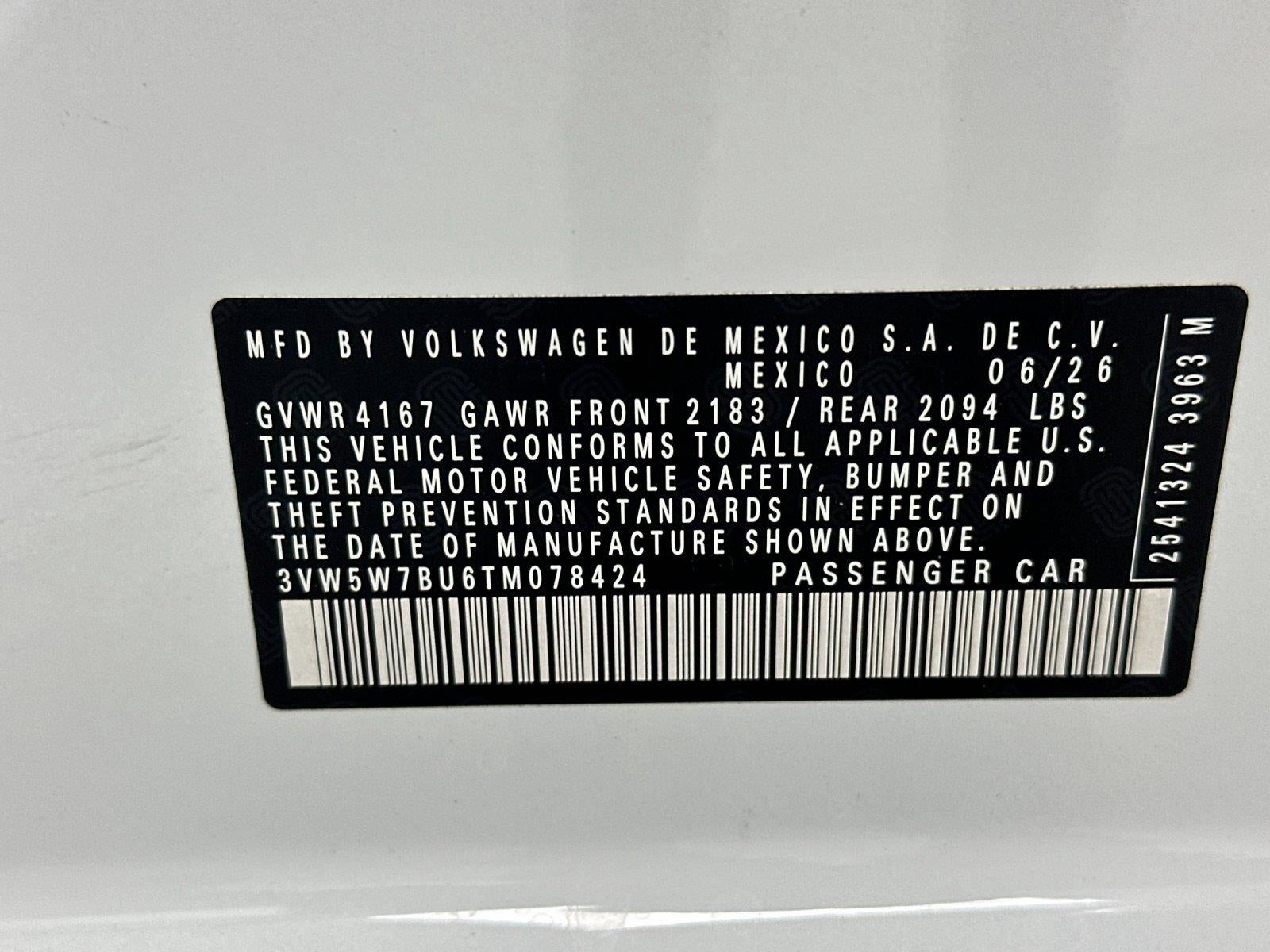 2026 Volkswagen Jetta S