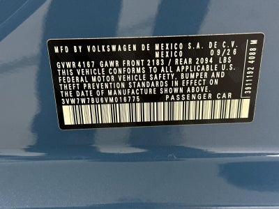 2027 Volkswagen Jetta SE