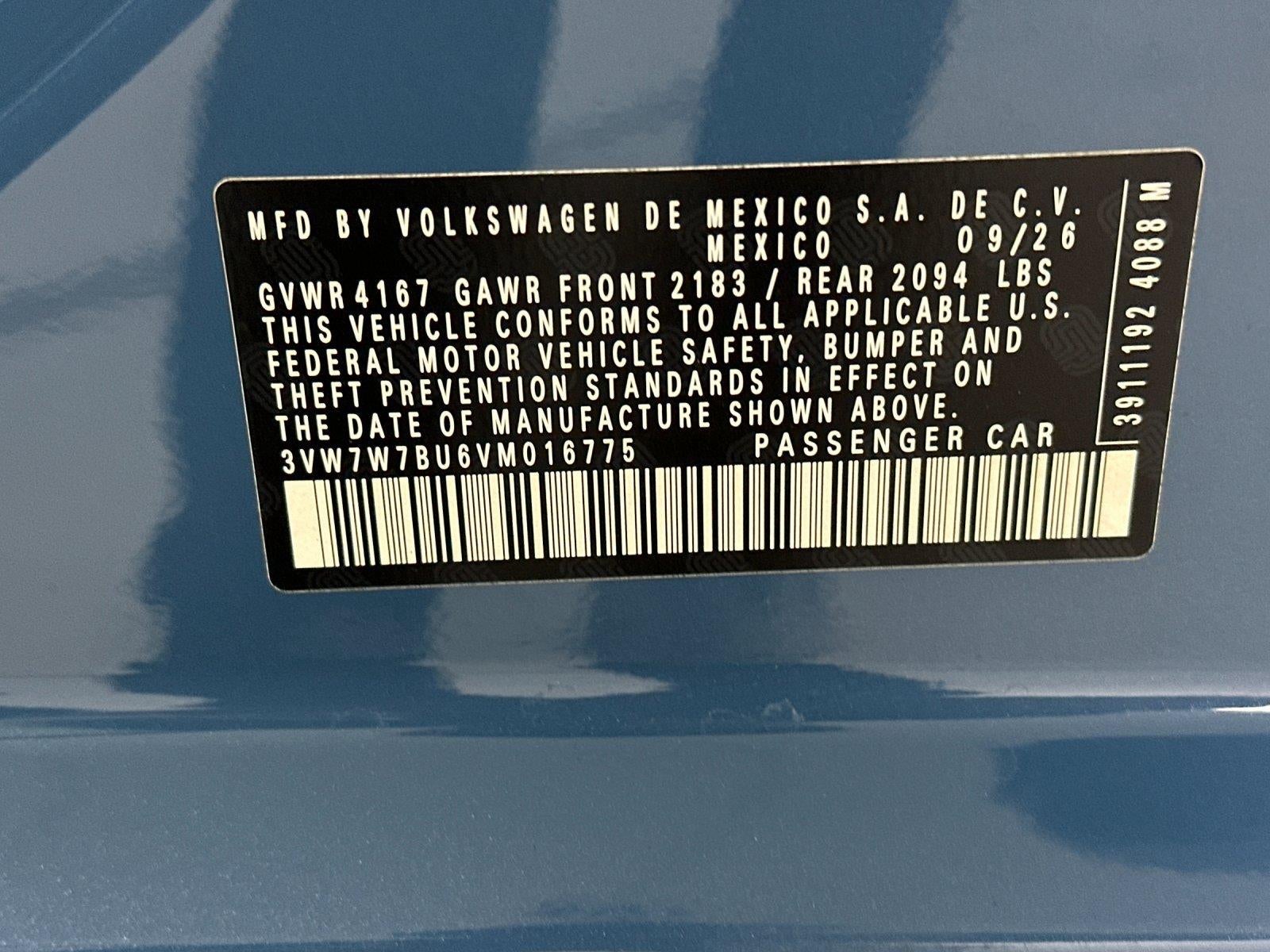 2027 Volkswagen Jetta SE