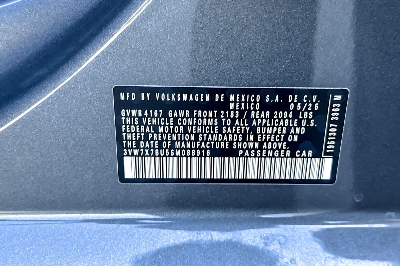 2025 Volkswagen Jetta SE