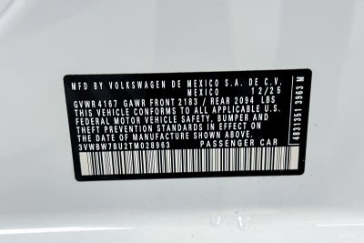 2026 Volkswagen Jetta Sport