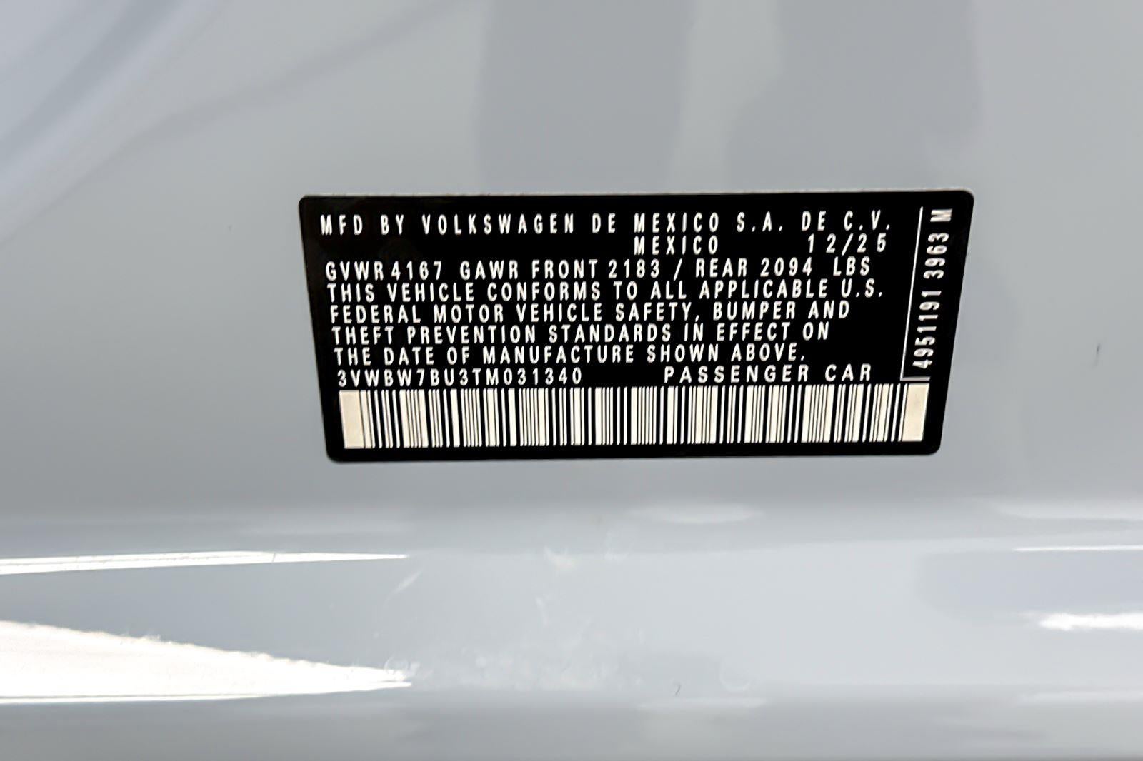 2026 Volkswagen Jetta Sport