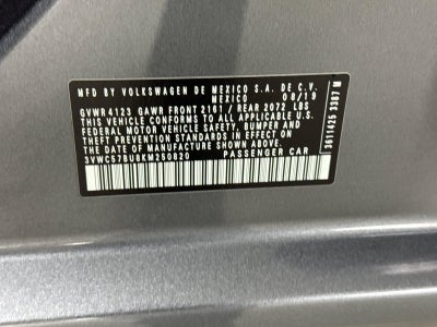 2019 Volkswagen Jetta SE