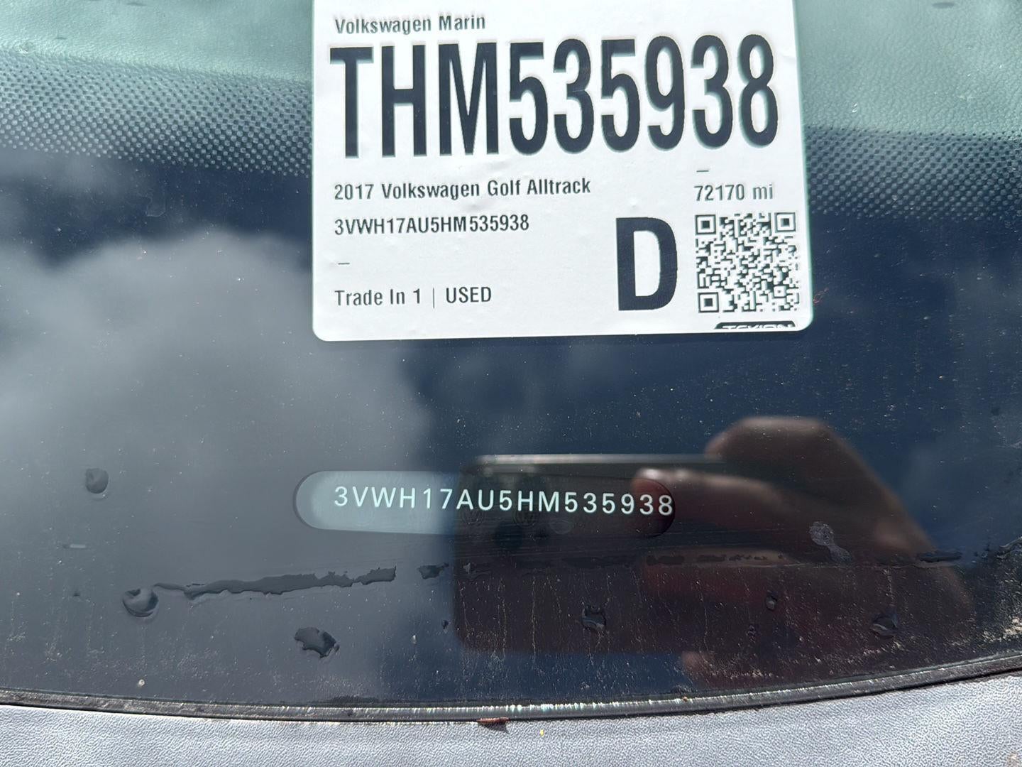 2017 Volkswagen Golf Alltrack SE