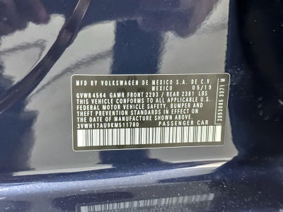 2019 Volkswagen Golf Alltrack SE