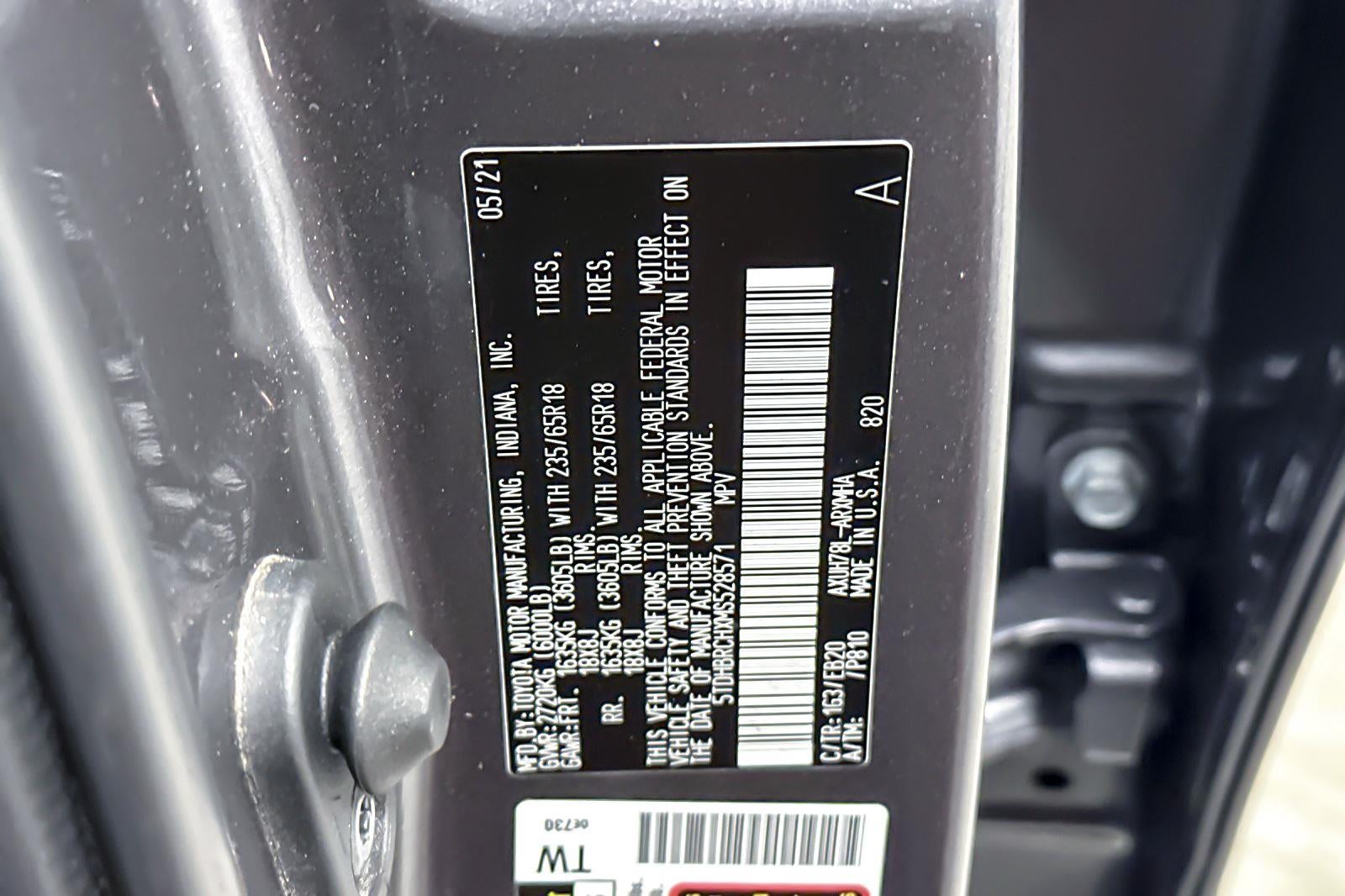 2021 Toyota Highlander Hybrid XLE