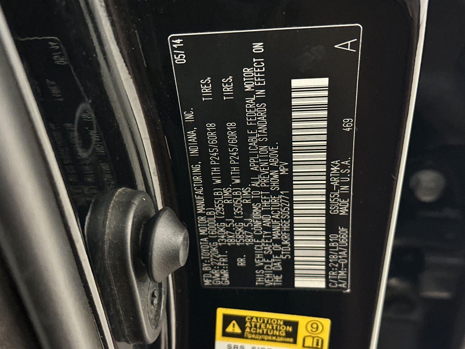 2014 Toyota Highlander XLE