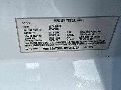 2022 Tesla Model Y Long Range