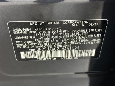 2018 Subaru Forester Touring