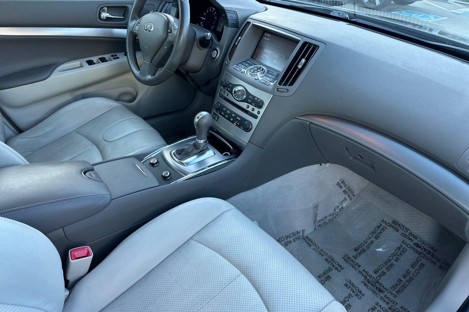 2012 INFINITI G25 Sedan Journey