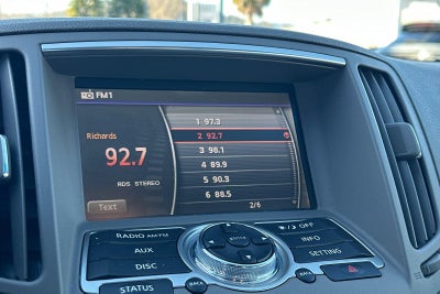 2012 INFINITI G25 Sedan Journey