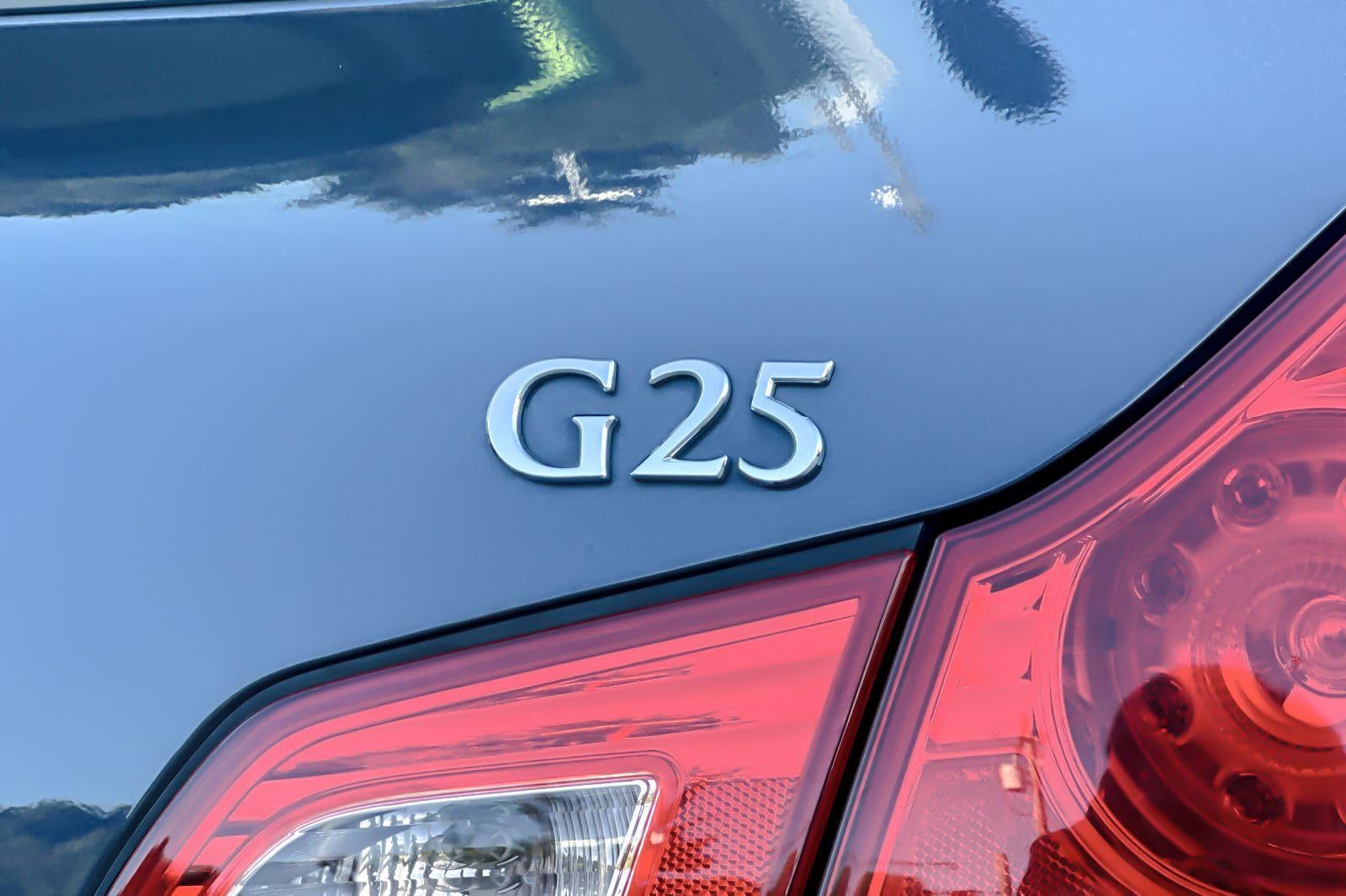 2012 INFINITI G25 Sedan Journey