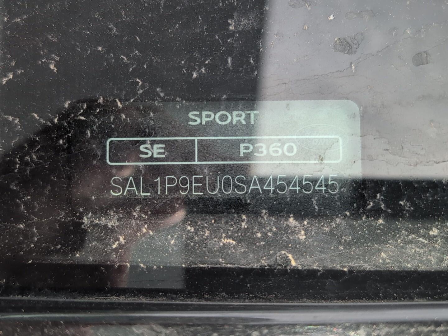 2025 Land Rover Range Rover Sport SE