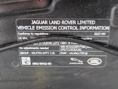 2025 Land Rover Range Rover Sport SE
