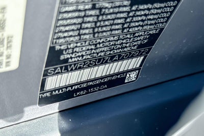 2020 Land Rover Range Rover Sport HSE