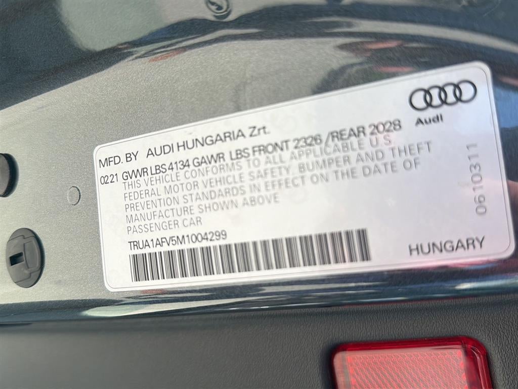2021 Audi TTS 2.0T