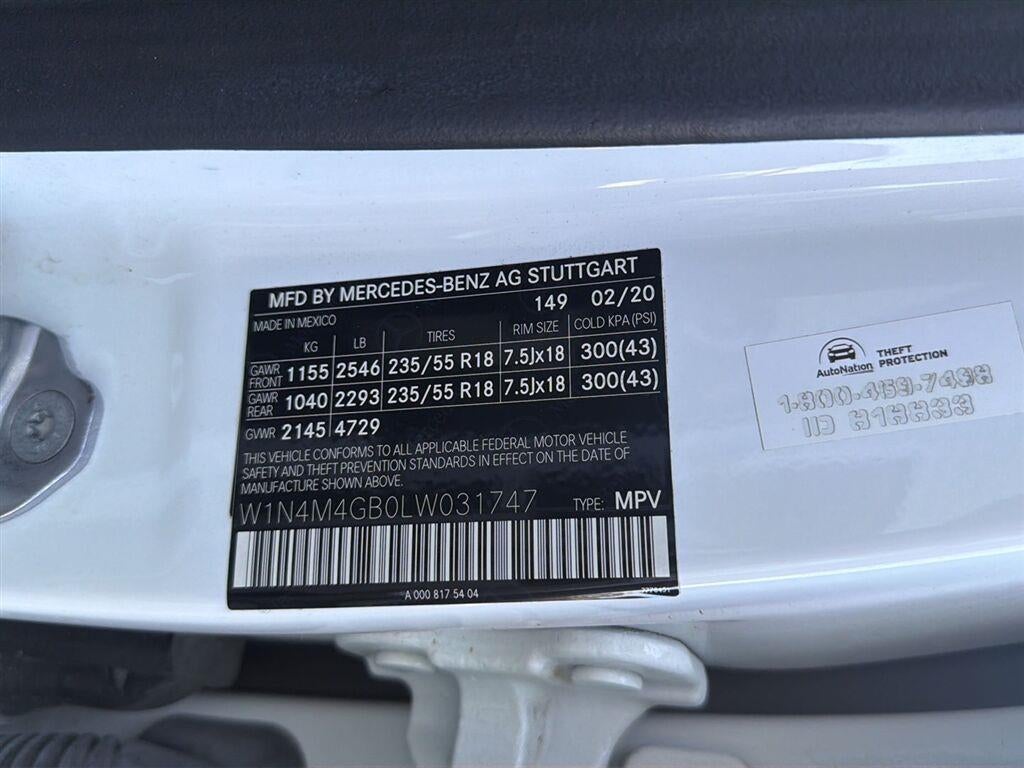 2020 Mercedes-Benz GLB GLB 250