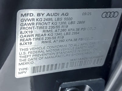2025 Audi Q5 Premium