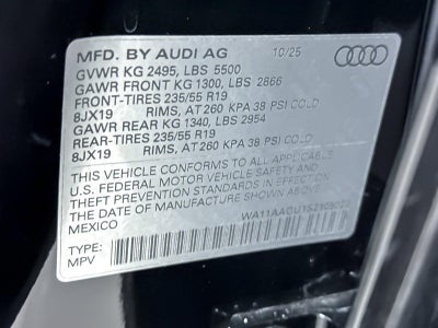 2025 Audi Q5 Premium