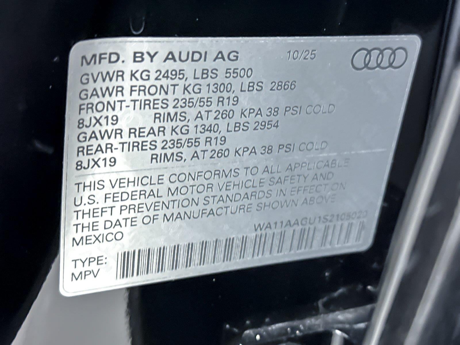 2025 Audi Q5 Premium