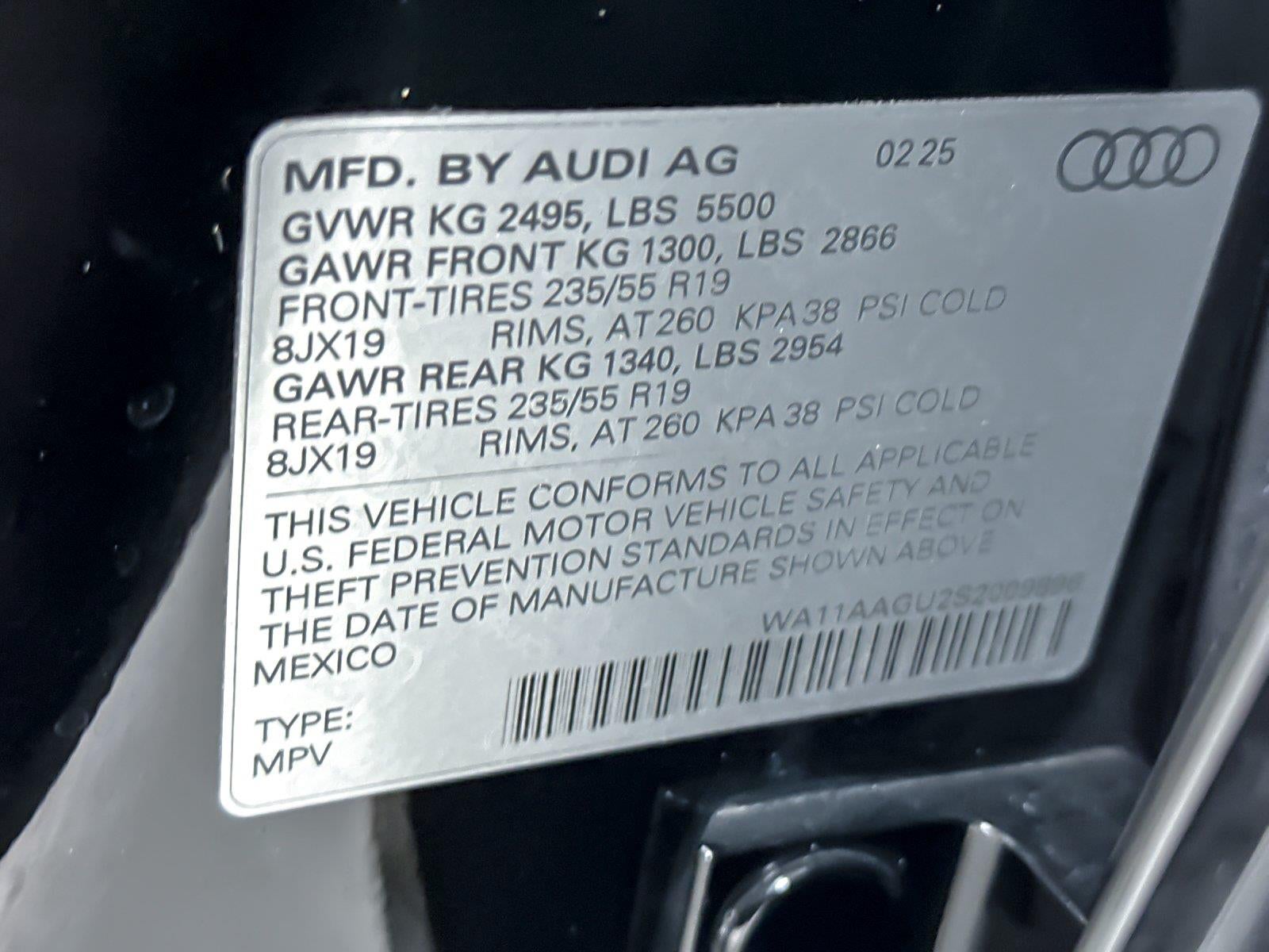 2025 Audi Q5 Premium