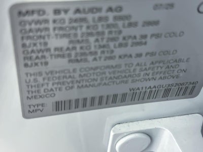 2025 Audi Q5 Premium