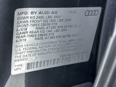 2025 Audi Q5 Premium