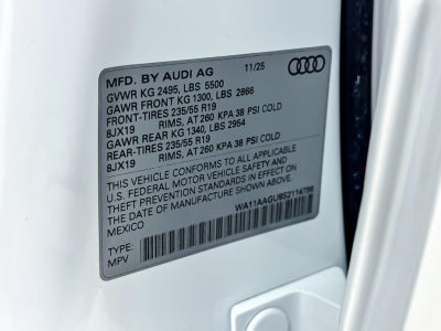 2025 Audi Q5 Premium