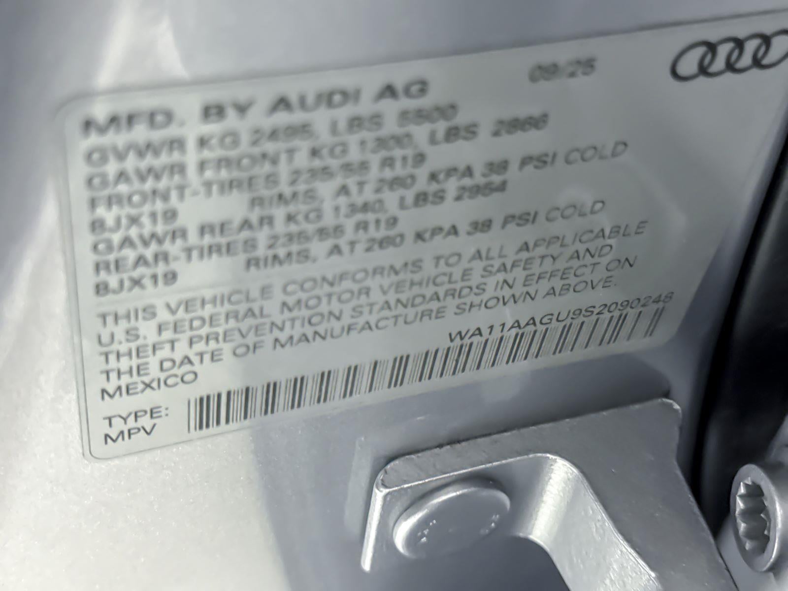 2025 Audi Q5 Premium