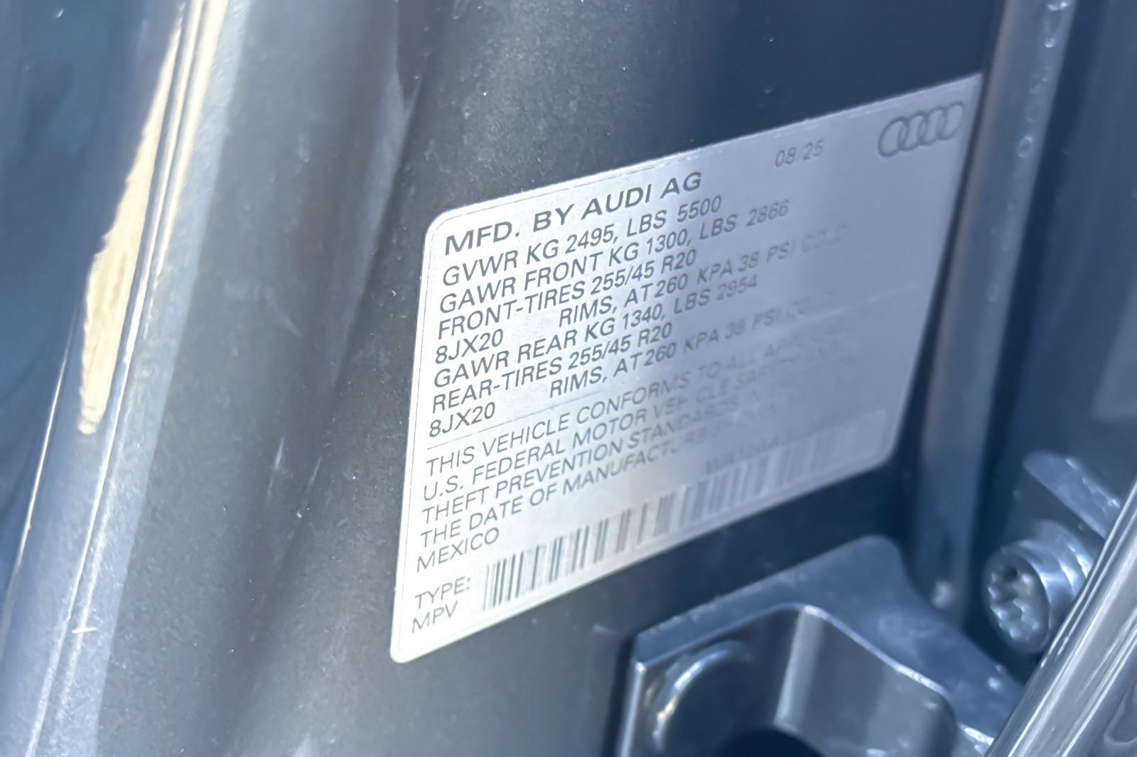 2025 Audi Q5 Premium Plus