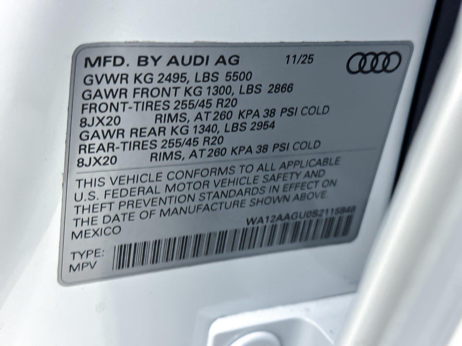 2025 Audi Q5 Premium Plus