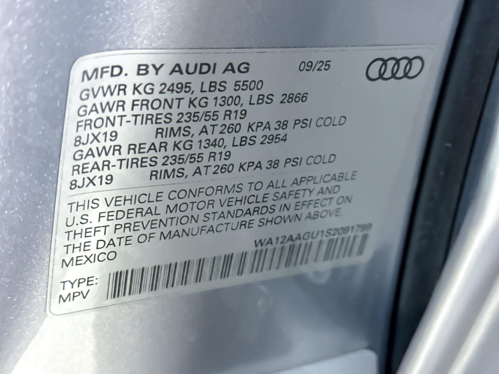 2025 Audi Q5 Premium Plus