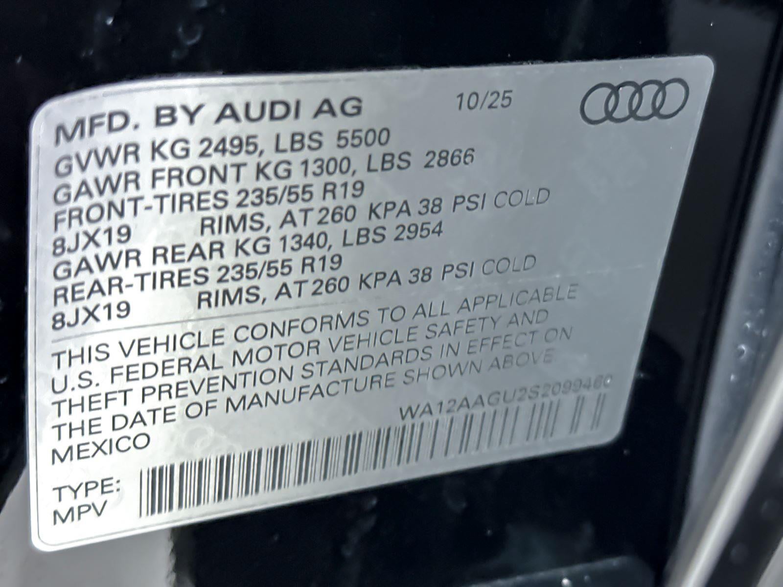 2025 Audi Q5 Premium Plus