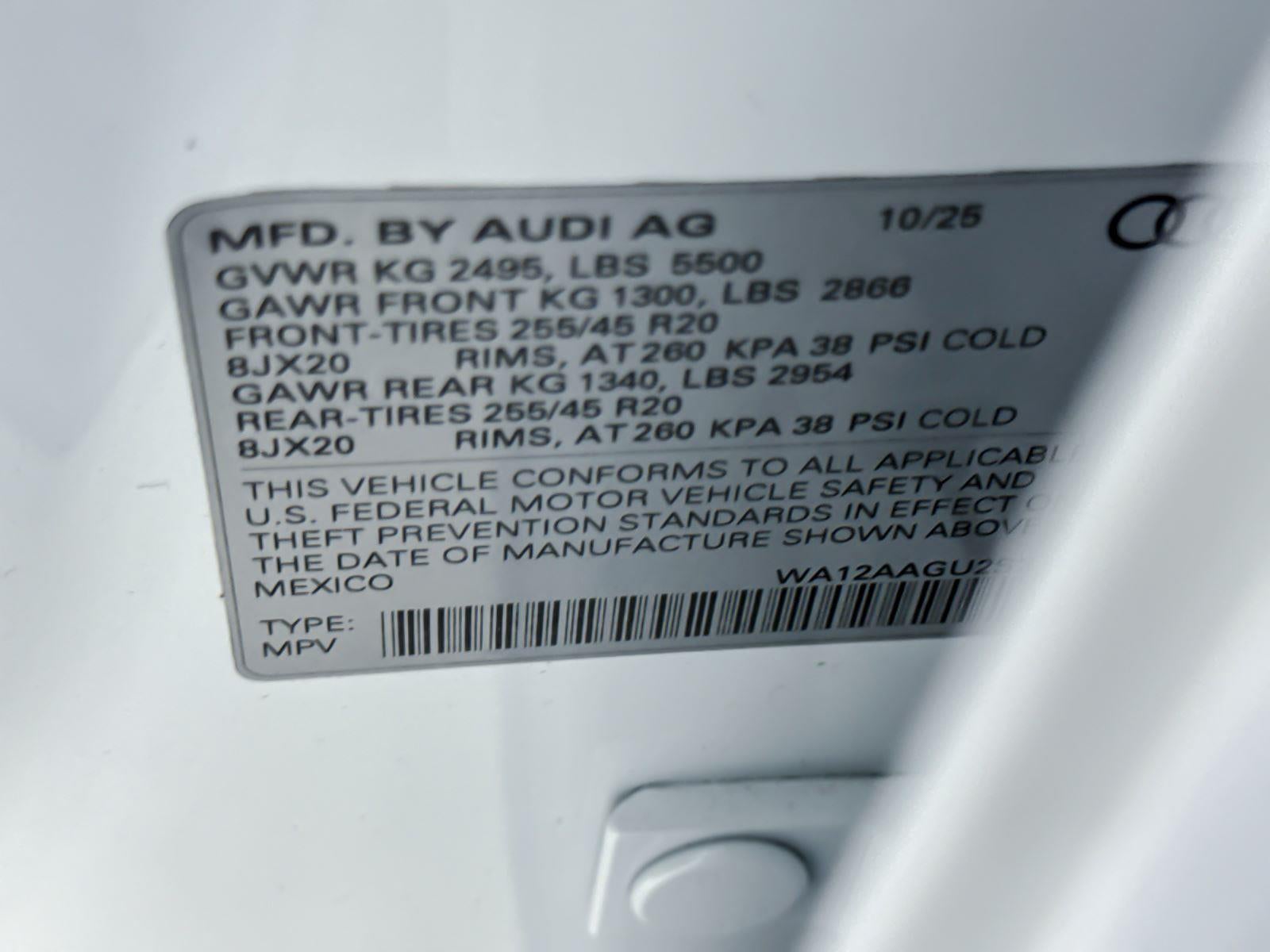 2025 Audi Q5 Premium Plus