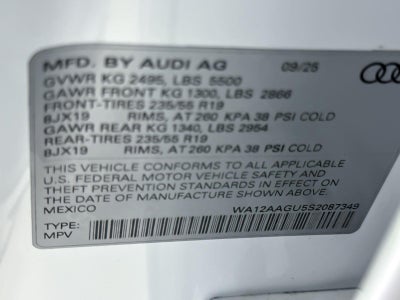 2025 Audi Q5 Premium Plus