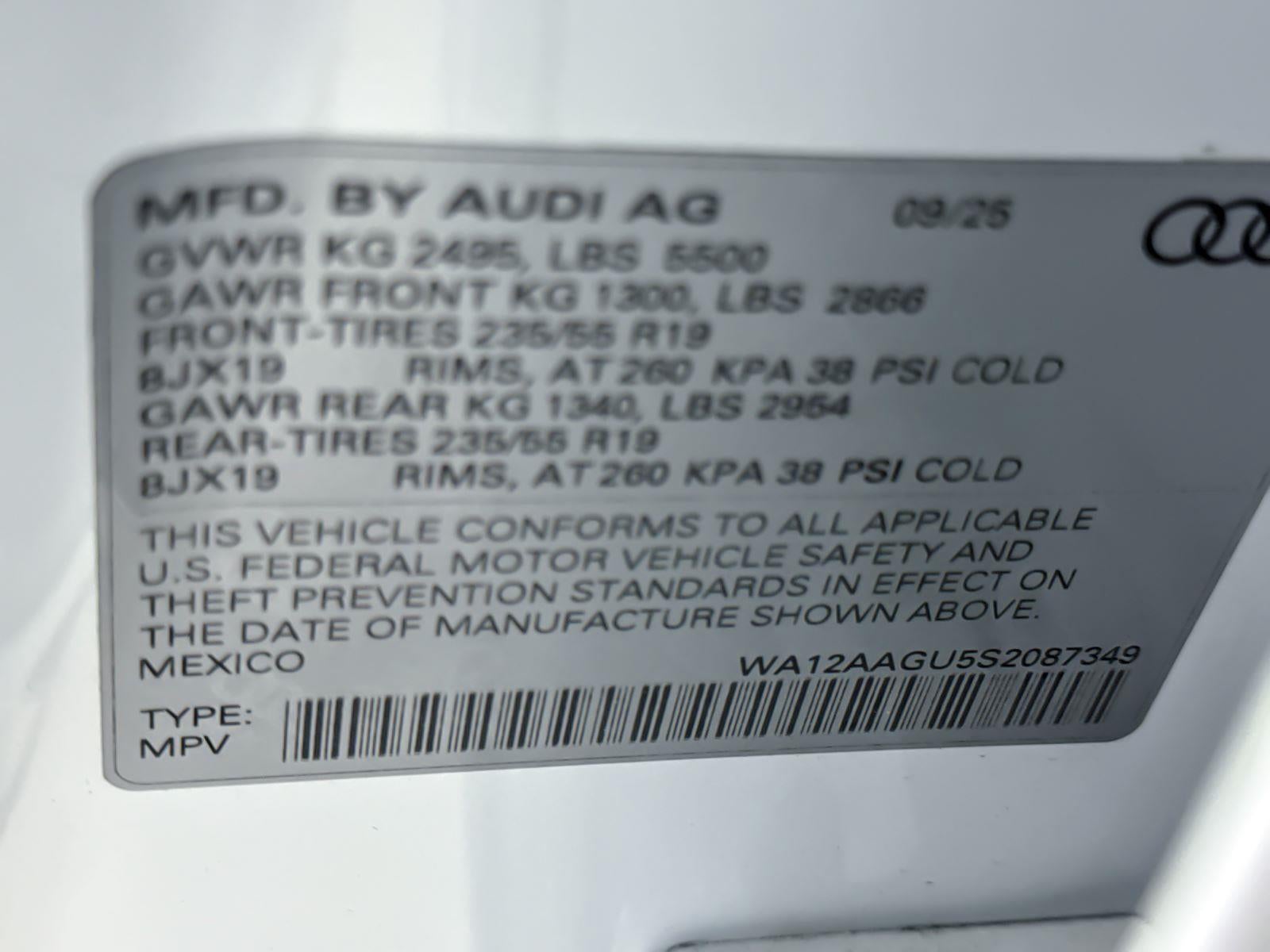 2025 Audi Q5 Premium Plus