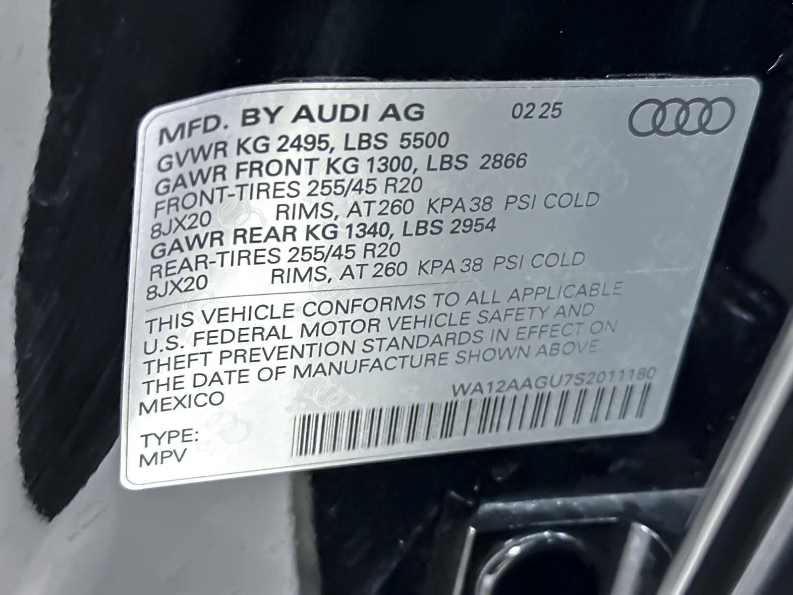 2025 Audi Q5 Premium Plus